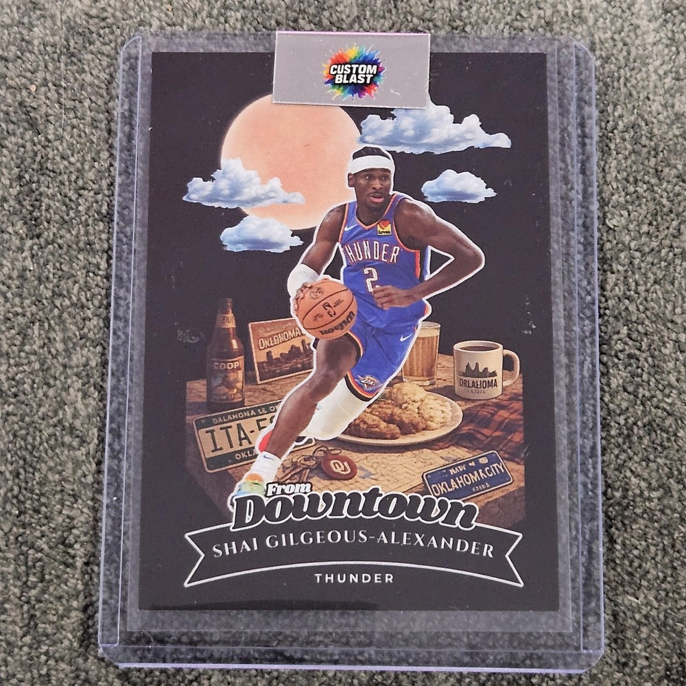 Shai Gilgeous-Alexander CUSTOM Downtown Card